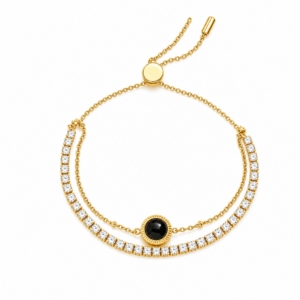 パーソナライズ Circle Photo Projection Bracelet