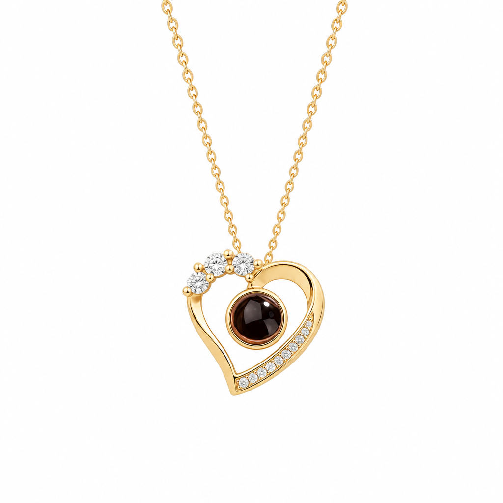 Heart Projection Necklace