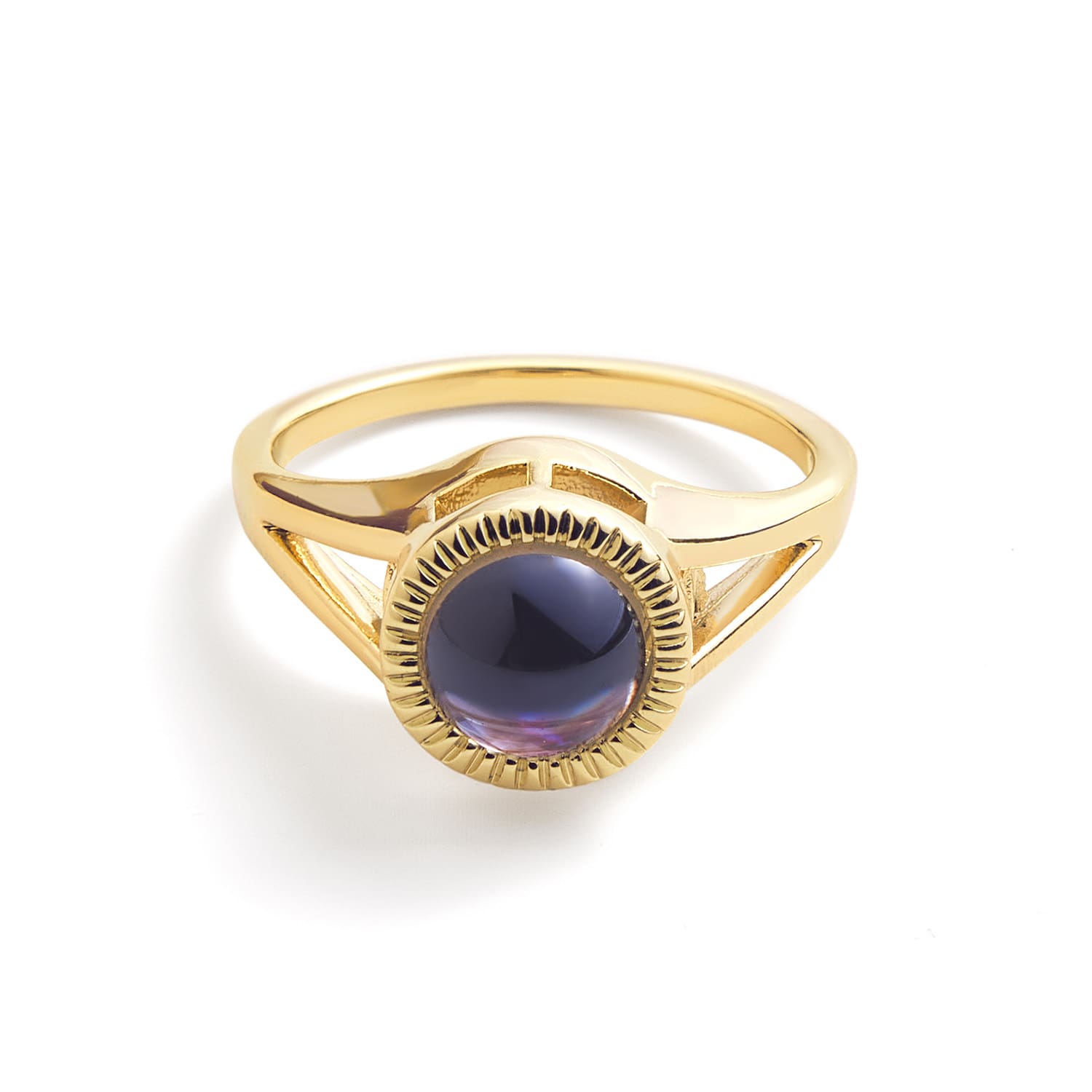 パーソナライズ Circle Photo Ring