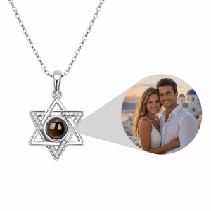 Hexagram Star Projection Necklace