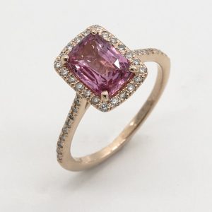 Rose Gold Diamond Ring