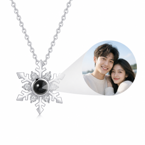 Snowflake Projection Necklace
